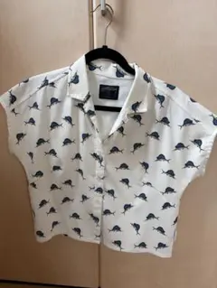 Stüssy 半袖シャツ 総柄 Sサイズのサムネイル