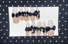 フレンチガーリー ネイルチップ