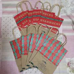 スターバックス クリスマス 紙袋 10枚セット
