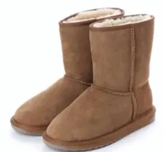 ミディアム丈 ブーツ★キャメル　S