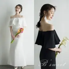 値下げ中！結婚式 前撮り 二次会 ドレス マーメイド ブラック