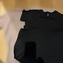 マタニティ 授乳服 トップス ブラック M-L 2枚セット