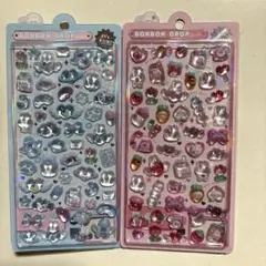正規品　みずいろボンボン　ももいろボンボン　ボンボンドロップシール