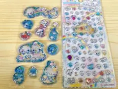 ぷくぷくあわわちゃん ジュエルプチドロップ ウォーターインシール