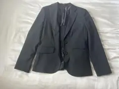 AOKI LES MUES 黒 ウォッシャブルスーツ スカート 上下セットアップ