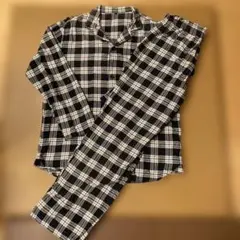 チェック柄パジャマ Lサイズ 100%コットン