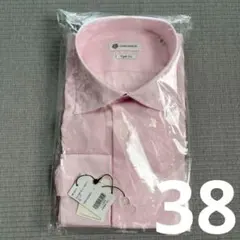 CAMICIANSTA タイトフィット ピンクシャツ 38