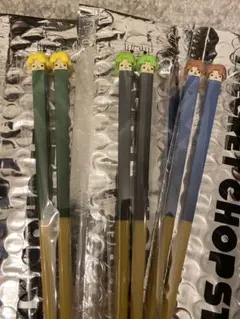 BE:FIRST ファンミ メンプロ シュント箸 黄　茶　緑3本セット