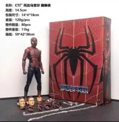 ホットトイズ スパイダーマン ダメージ版 1/6 フィギュア アイアンマン