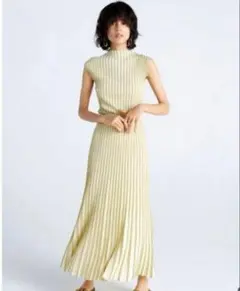 FRAY I.D ストライプ ノースリーブニットワンピース