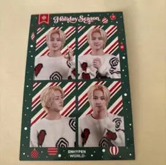 ENHYPEN WORLD ホリデー 購入特典 ジョンウォン 4cut