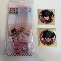サカモトデイズ 南雲 デコラVer. アクリルスタンド、缶バッジセット