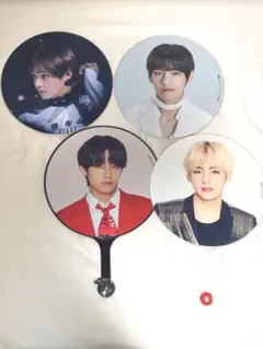 BTS バンタン 防弾少年団 テテ うちわ4セット