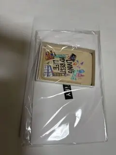 新品CASETiFYカードケースLIVING MY BEST LIFEマグネットのサムネイル