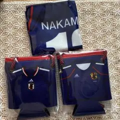 KIRIN サッカー日本代表 缶ホルダー 冷感タオル セット