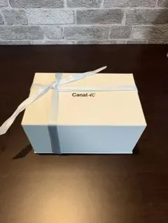 Canal 4℃ K10ピンクゴールド　ピアス　オルゴールケース付き