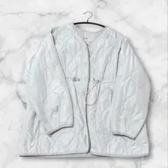 ヴィンテージ grl アイボリー キルティングジャケット アウター ジャケット