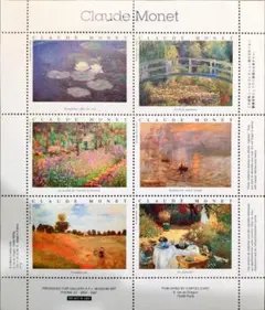 クロード・モネ アートシート 2枚セット