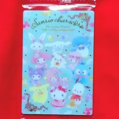 サンリオキャラクターズ ウエハース11 フラワーティータイム集合 箔押し