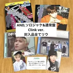 BOYNEXTDOOR AND 19.99 Clink リウ ソロジャケ 通常