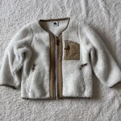 LOGOS ロゴス ボアフリース ジャケット 110 キッズ アウター モコモコ