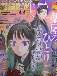 【アクリルスタンド】『薬屋のひとりごと』（猫猫＆壬氏）・ラミネート加工表紙