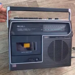 SONY　3BANDラジカセ　CF-1700 アンティーク ソニー CF-1700 ラジカセ 3バンド 短波ラジオ - メルカリ