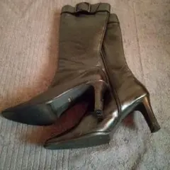 ★訳あり★ ロングブーツ 革 23.5cmですが23cmの方に