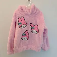 BABYDOLL ベビードール マイメロディ パーカー ピンク ボア ふわふわ