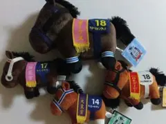 サラブレッドコレクション　ぬいぐるみ　マスコット　まとめ　4点セット