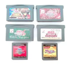 遊戯王　6枚セット　まとめ売り　DSソフト　GBAソフト