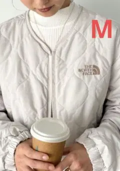 【日本未発売】ホワイトレーベル　リバーシブル　キルティングジャケット M