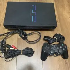 【動作確認済み】PlayStation 2 本体 コントローラー　セット