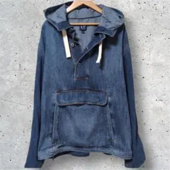 【即日発送】GAP プルオーバー デニム パーカー