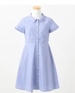 組曲　半袖シャツワンピース　150 ガールズ　きれいめ