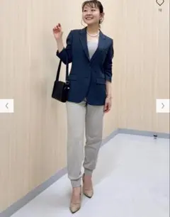 ユニクロ　ウルトラストレッチ　アクティブ　ジョガーパンツ　ナチュラル　M