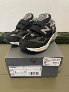 New Balance ニューバランス 990 v6 ブラック16cm