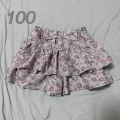 anyFAM 花柄スカート100