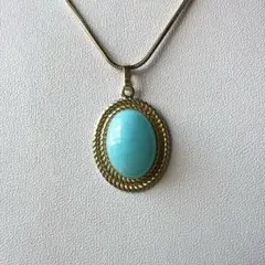 エメラルド翡翠✴️天然石ネックレス⑦