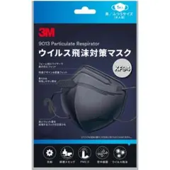 3M KF94 マスク 大人用 黒 3枚入のサムネイル