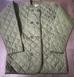 90年代 イギリス軍 ダブルブレスト キルティング ライナージャケット