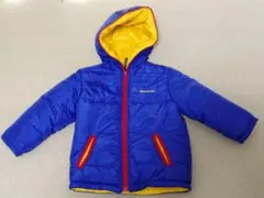 Moujonjon 中綿ジャケット 青/黄　リバーシブル