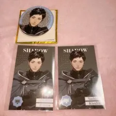 にじさんじ チェキ 社築 メタルカード グリッター缶バッジ 8周年