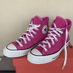 CONVERSE ピンク チャックテーラー スエード 24.5cm
