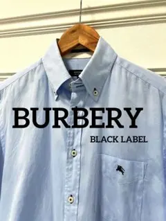 バーバリー ブラックレーベル　半袖ワイシャツ