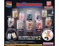 BE@RBRICK ベアブリック　ガチャガチャ　赤　紫