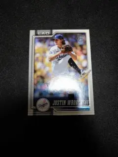 Topps 75th Justin Wrobleski Dodgers　エラー