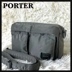 【名作】PORTER TANKER タンカー ショルダーバッグ セージグリーン