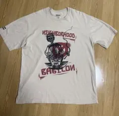 NEIGHBORHOOD x BABYLON スカル コラボ Tシャツ L