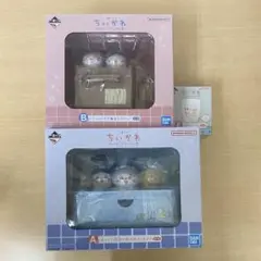 ちいかわ　A賞 ほっこり銭湯小物入れ　B賞　いらっしゃいませ★番台フィギュア